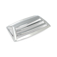 CHROME FRONT FENDER LIGHT GRILL