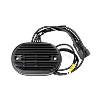 RICK'S, OEM STYLE REGULATOR/RECTIFIER. BLACK