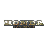 HONDA FUEL TANK EMBLEM, GOLD