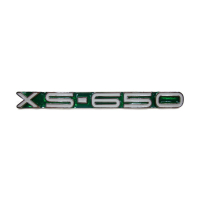 YAMAHA SIDE COVER EMBLEM, GREEN