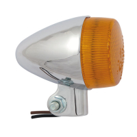 BULLET LIGHT TURN SIGNAL ECE APPR. CHROME