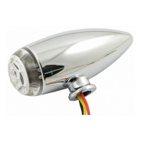 MICRO LED BULLET TAILLIGHT, CHROME