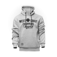 WCC MOTORCYCLE CO. HOODIE GREY