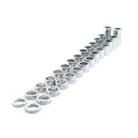 PAUGHCO, CHROME STEEL AXLE SPACER KIT