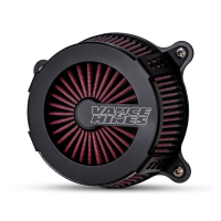 V&H, VO2 CAGE FIGHTER AIR CLEANER KIT. MATTE BLACK