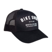 BIKE SHED ESTD TRUCKER CAP BLACK