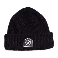 BIKE SHED CREST BEANIE BLACK