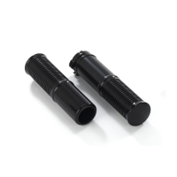 KUSTOM TECH, FL HANDLEBAR GRIP SET. BLACK ANODIZED