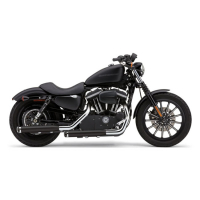 COBRA, 3" SLIP-ON MUFFLERS. BLACK