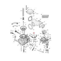 TOP MOUNT SCREW, THROTTLE CABLE BRACKET