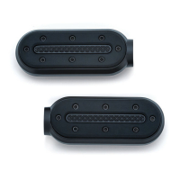 KURYAKYN HEAVY INDUSTRY FOOTPEGS SATIN BLACK