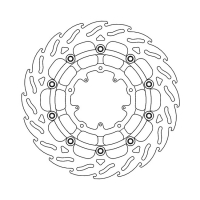 MOTO-MASTER FLAME SERIES FLOATING BRAKE ROTOR