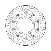 MOTO-MASTER HALO SERIES FLOATING BRAKE ROTOR