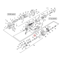 RETAINING RING, INTERNAL. STARTER MOTOR