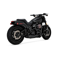 VANCE & HINES, HI-OUTPUT 2-1 SHORT EXHAUST. BLACK