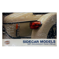 OWNERS MANUAL 2007 SIDECAR