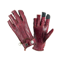 BY CITY SECOND SKIN GLOVES LADIES GARNET