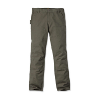 CARHARTT WORK PANTS STRETCH DUCK DOUBLE FRONT TARMAC