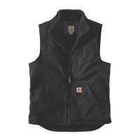 *2 WEEKS EXTRA TRANSIT TIME* CARHARTT SHERPA-LINED MOCK-NECK VEST BL