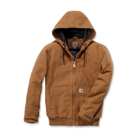 CARHARTT WASHED DUCK INSULATED ACTIVE JACK CARHARTTÂ®BROWN