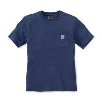 CARHARTT WORKWEAR POCKET T-SHIRT BLUE HEATHER