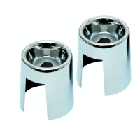 SHOCK STUD COVER KIT. CHROME