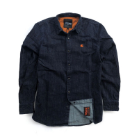 ROEG BEAR PREMIUM DENIM SHIRT BLUE