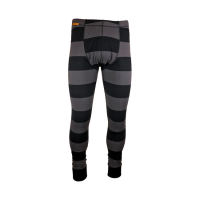 ROEG LONG JOHN STRIPED PANT BLACK/GREY