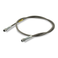 GOODRIDGE STAINL BRAKE LINE 9 INCH  LONG