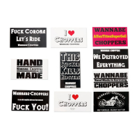 WANNABE CHOPPERS, STICKER SET