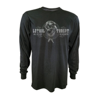 LT FLASH AND BONES LONGSLEEVE BLACK