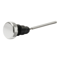 OIL TANK FILL PLUG, CHROME