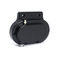 TRANSMISSION END COVER SMOOTH, HYDRAULIC. BLACK