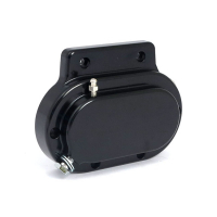 TRANSMISSION END COVER SMOOTH, HYDRAULIC. BLACK