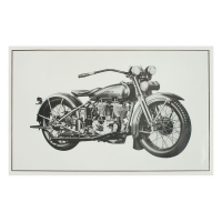 ANTIQUE BIKE POSTER, 1929 2-CAM B.T.