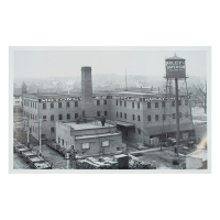 POSTER, VINTAGE H-D FACTORY PHOTO