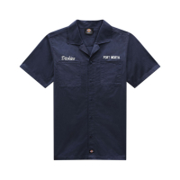 DICKIES HALMA SHIRT NAVY BLUE