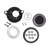 S&S, ''AIR STINGER STEALTH'' AIR CLEANER KIT. ALU TRIM RING