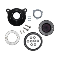 S&S, 'AIR STINGER STEALTH' AIR CLEANER KIT. ALU TRIM RING