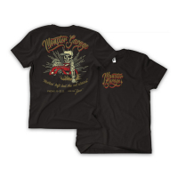 MONSTER GARAGE KIDS OIL TEE BLACK