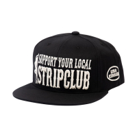 KING KEROSIN STRIPCLUB SNAPBACK CAP BLACK