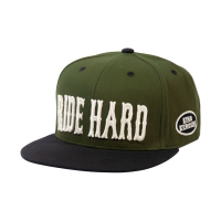 KING KEROSIN RIDE HARD SNAPBACK CAP OLIVE/BLACK