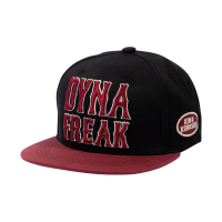 KING KEROSIN DYNA FREAK SNAPBACK CAP BLACK/RED