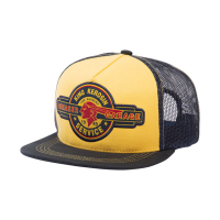 KING KEROSIN BLACK & YELLOW MESH CAP YELLOW/BLACK