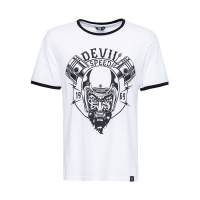 KING KEROSIN SPEED DEVIL T-SHIRT WHITE