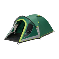 COLEMAN KOBUK VALLEY 3 PLUS TENT GREEN/GREY