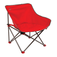 COLEMAN KICK BACK CHAIR PDQ RED