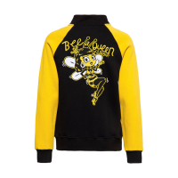 QUEEN KEROSIN BEE QUEEN COLLEGE JACKET BLACK/YELLOW