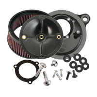 S&S, STEALTH AIR CLEANER KIT. FOR 66MM S&S THROTTLE BODY