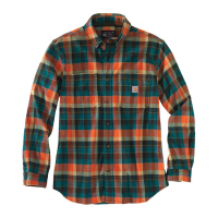 CARHARTT LONG SLEEVE PLAID SHIRT TIDAL